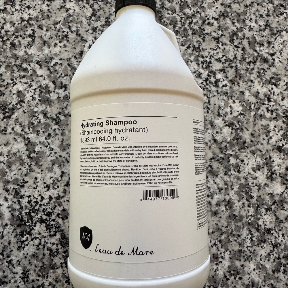 Number 4 Hair L’eau de Mare Hydrating Shampoo 64oz